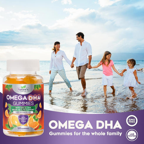 Omega 3 Fish Oil Gummies - Triple Strength Omega 3 Fish Oil Gummy Vitamins with High Absorption EPA & DHA Fatty Acids, Burpless Fish Oil Supplemen...